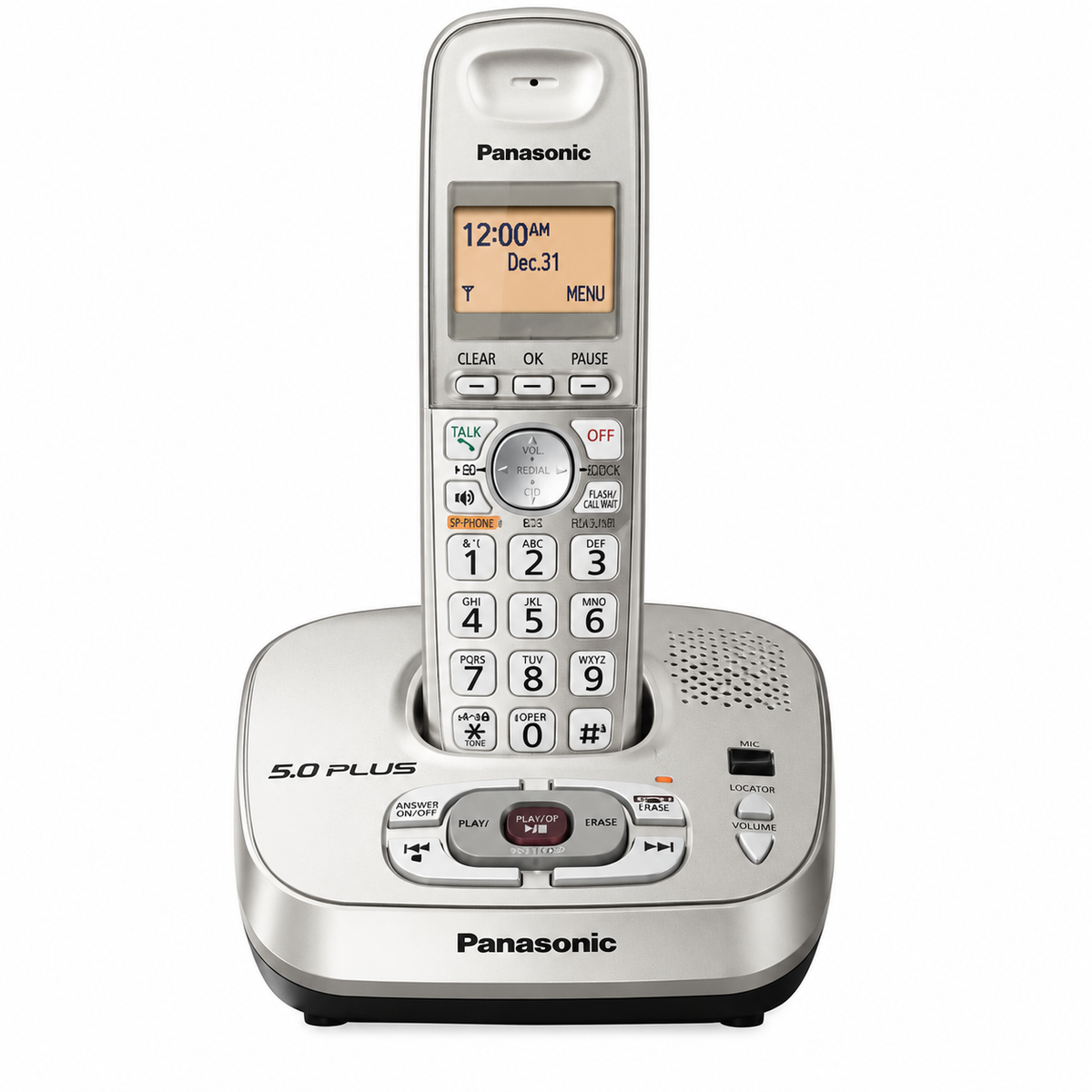 Panasonic KX-TG4021 DECT 6.0 Cordless Phone with Answering System