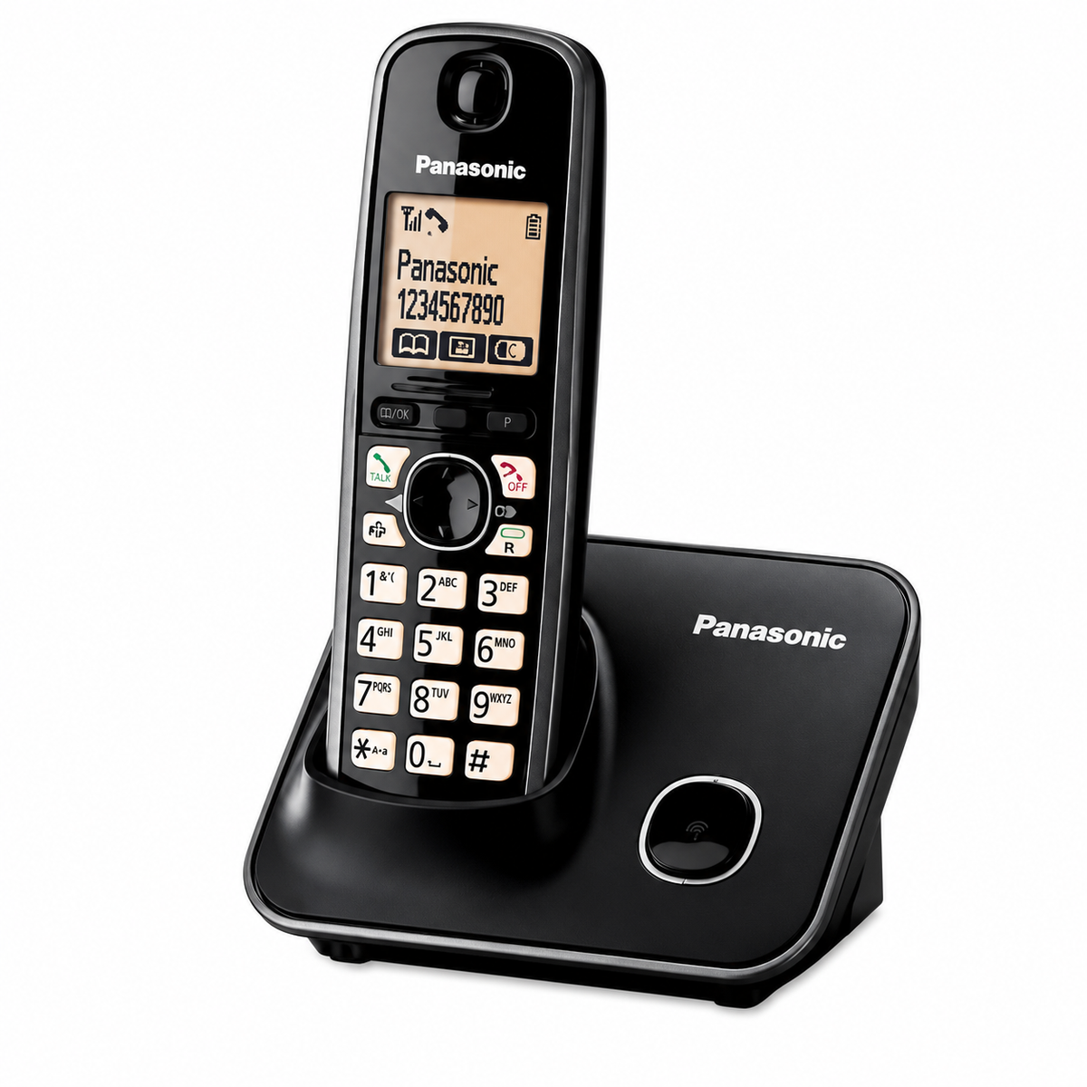 Panasonic KX-TG3711BX DECT Cordless Phone with Power Failure Talk System – Black