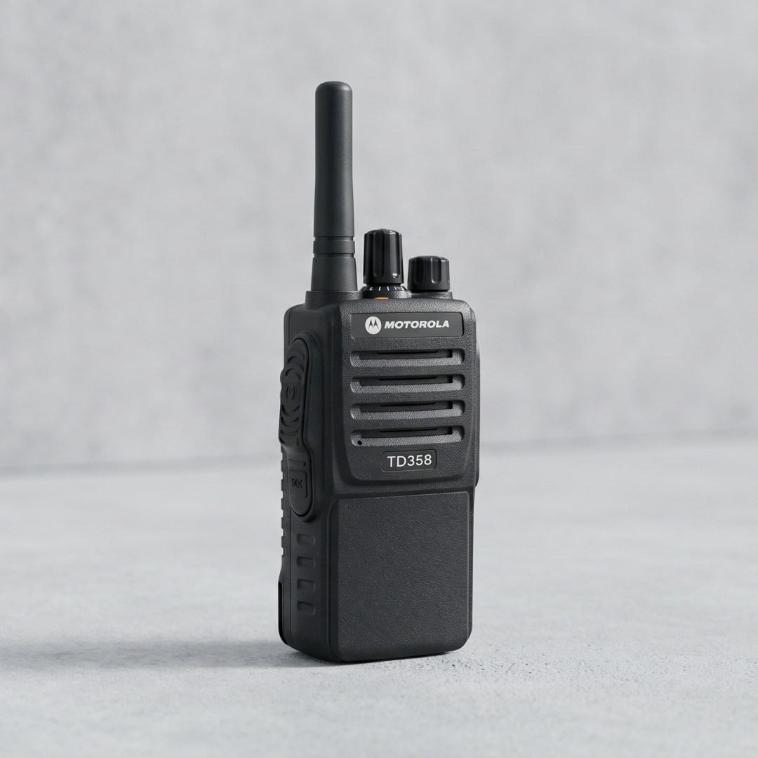 Motorola TD358 Long Range Walkie Talkie – 4500mAh Battery, 16 Channels