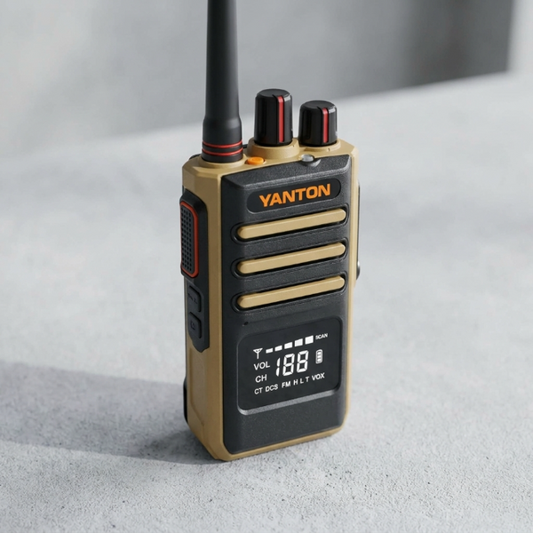 YANTON T-800D IP67 Waterproof 5W Dual Band Walkie Talkie | 199 Channel Radio
