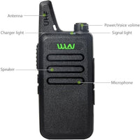 WLN KD-C1 Mini Walkie Talkie (1 Pair) | 5W UHF Two-Way Radio