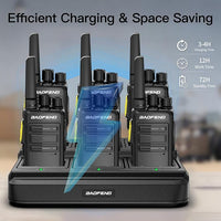 Baofeng V12D GMSK Encrypted Digital Walkie Talkie (Pair) | HD Audio Two-Way Radio