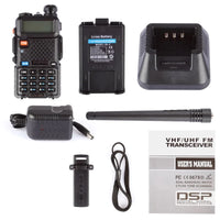 Baofeng UV-5R Dual Band Walkie Talkie – Reliable Long Range Two-Way Radio