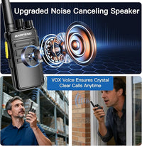 Baofeng V12D GMSK Encrypted Digital Walkie Talkie (Pair) | HD Audio Two-Way Radio