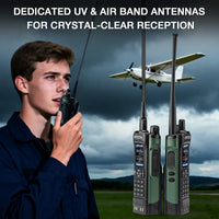 Baofeng UV-32 10W Multi-Band GPS Walkie Talkie – Tri-Band Long Range Ham Radio