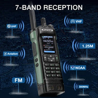 Baofeng UV-32 10W Multi-Band GPS Walkie Talkie – Tri-Band Long Range Ham Radio