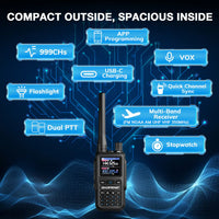 Baofeng UV-5R Mini / GT-5R Mini 5W Dual Band Walkie Talkie – Compact, Powerful & Smart