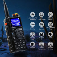 Baofeng K5 Plus 10W Tri-Band Walkie Talkie | Long Range Handheld Radio