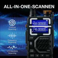 Baofeng K5 Plus 10W Tri-Band Walkie Talkie | Long Range Handheld Radio