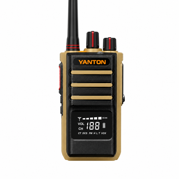 YANTON T-800D IP67 Waterproof 5W Dual Band Walkie Talkie | 199 Channel Radio