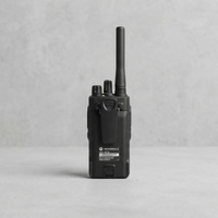 Motorola TC 999 Walkie Talkie Pair – 16 Channel Long Range Two-Way Radio with Charging Stand