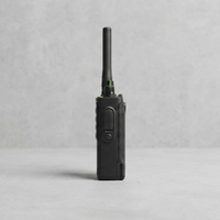 Motorola TC 999 Walkie Talkie Pair – 16 Channel Long Range Two-Way Radio with Charging Stand