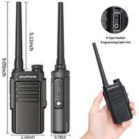 Baofeng BF-W31 IP54 Water & Dust-Proof Walkie Talkie | UHF Two-Way Radio