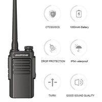 Baofeng BF-W31 IP54 Water & Dust-Proof Walkie Talkie | UHF Two-Way Radio