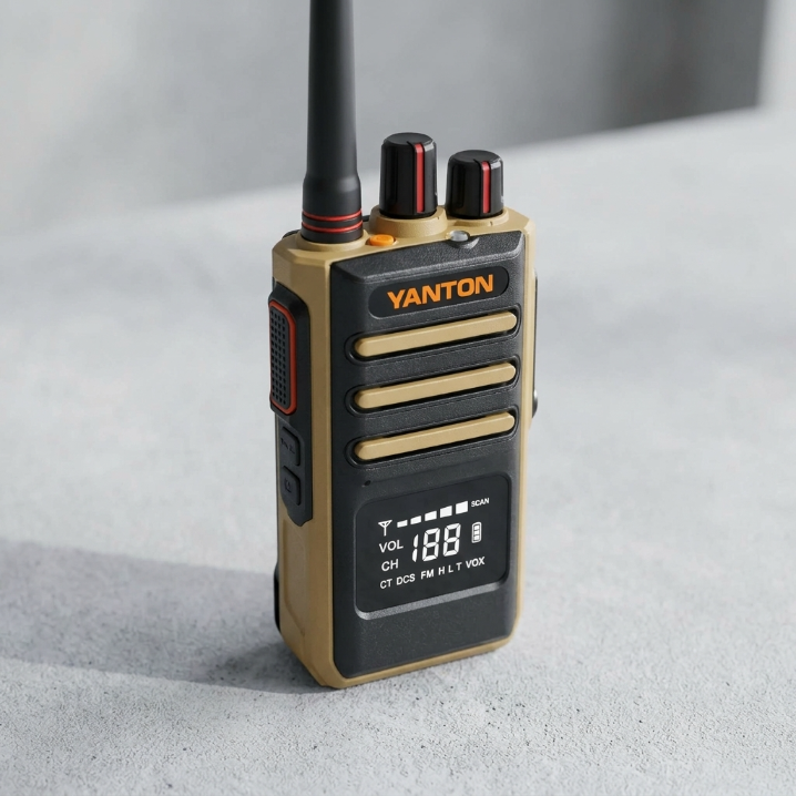 YANTON T-800D IP67 Waterproof 5W Dual Band Walkie Talkie | 199 Channel Radio